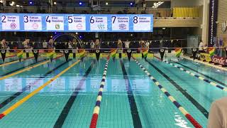 SM/JSm 2019 E-Tuna 100 me A-Final 100 me Klaudius 57.85