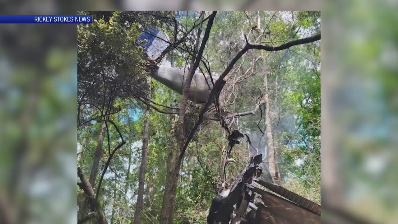 Pilot injured in plane crash - YouTube