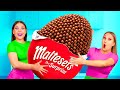 巨大なチョコレートエッグチャレンジの作り方 | クールなクリエイティブハック BooGaGa