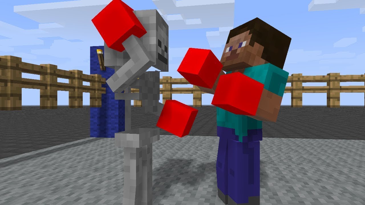 Boxeo en Minecraft - YouTube
