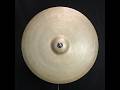 Vintage Zildjian 22" 1960's A Ride - 2529g