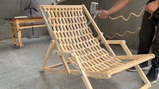 Super Easy Project // How to Make a Folding Chair More Comfortable