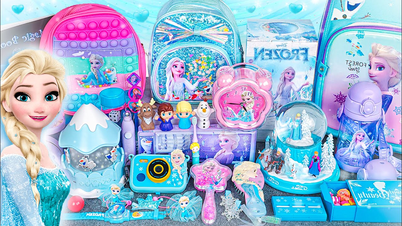 50 Minutes Satisfying with Unboxing ULTIMATE Disney Frozen Elsa Toys ...