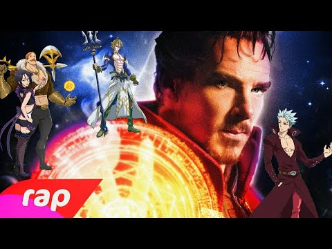 Gacha⚡Pecados+Poseidon reagindo a (rap do Doutor estranho)⚡//7mz//