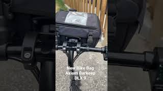 Axiom Barkeep DLX 9 Handlebar Bag for the Jetson Bolt Pro