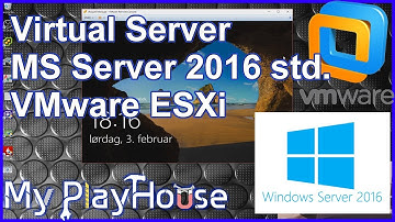Installing MS Server 2016 std. as Virtual Server on ESXi - 646
