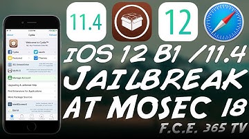 iOS 11.4 / 12 Beta 1 JAILBREAK VIA SAFARI WAS DEMOED AT MOSEC 2018