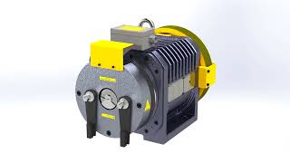 Inner rotor elevator gearless traction machine - 4 Year Warranty