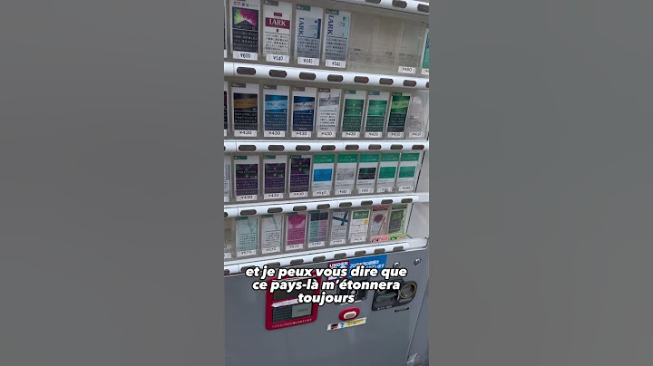 Ce distributeur au Japon est vraiment surprenant ! #japon