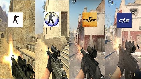 (KRIEG552 / SG553) | CS1.6 vs CSS vs CS:GO vs CS2