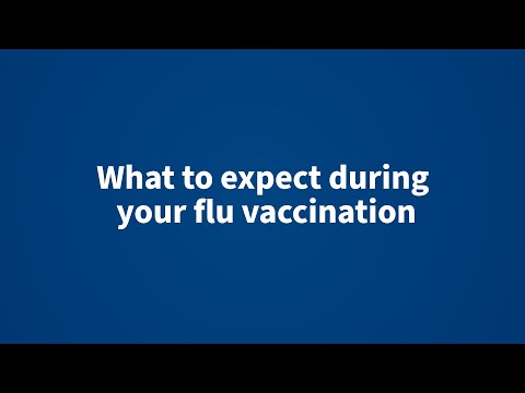 What to expect during your flu vaccination