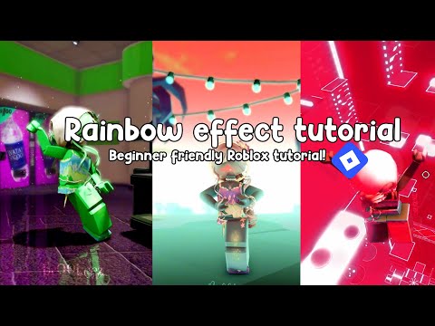 *RAINBOW EFFECT TUTORIAL FOR ROBLOX EDITS!* WORKING 2025, BEGINNER FRIENDLY!