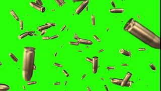 Bullets   green screen