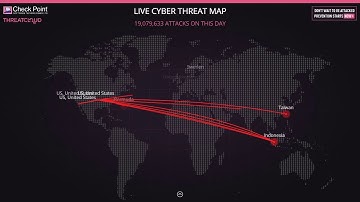 Live Cyber Threat MAP