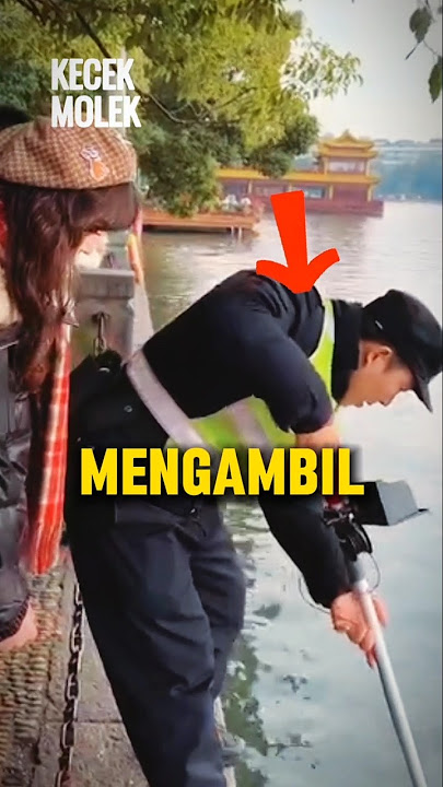 Senang Je Dia Ambil Fon Jatuh Dalam Tasik 😍 #faktaunik #viralvideo #malaysia