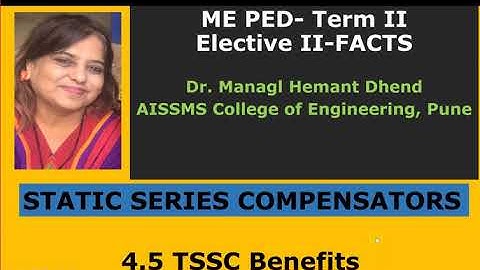 FACTS-Static Series Compensators-TSSC- Benefits