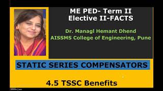 FACTS-Static Series Compensators-TSSC- Benefits