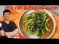 Stir Fried Morning Glory (Pad Pak Bung ผัดผักบุ้ง) | Cook Thai with Mumu