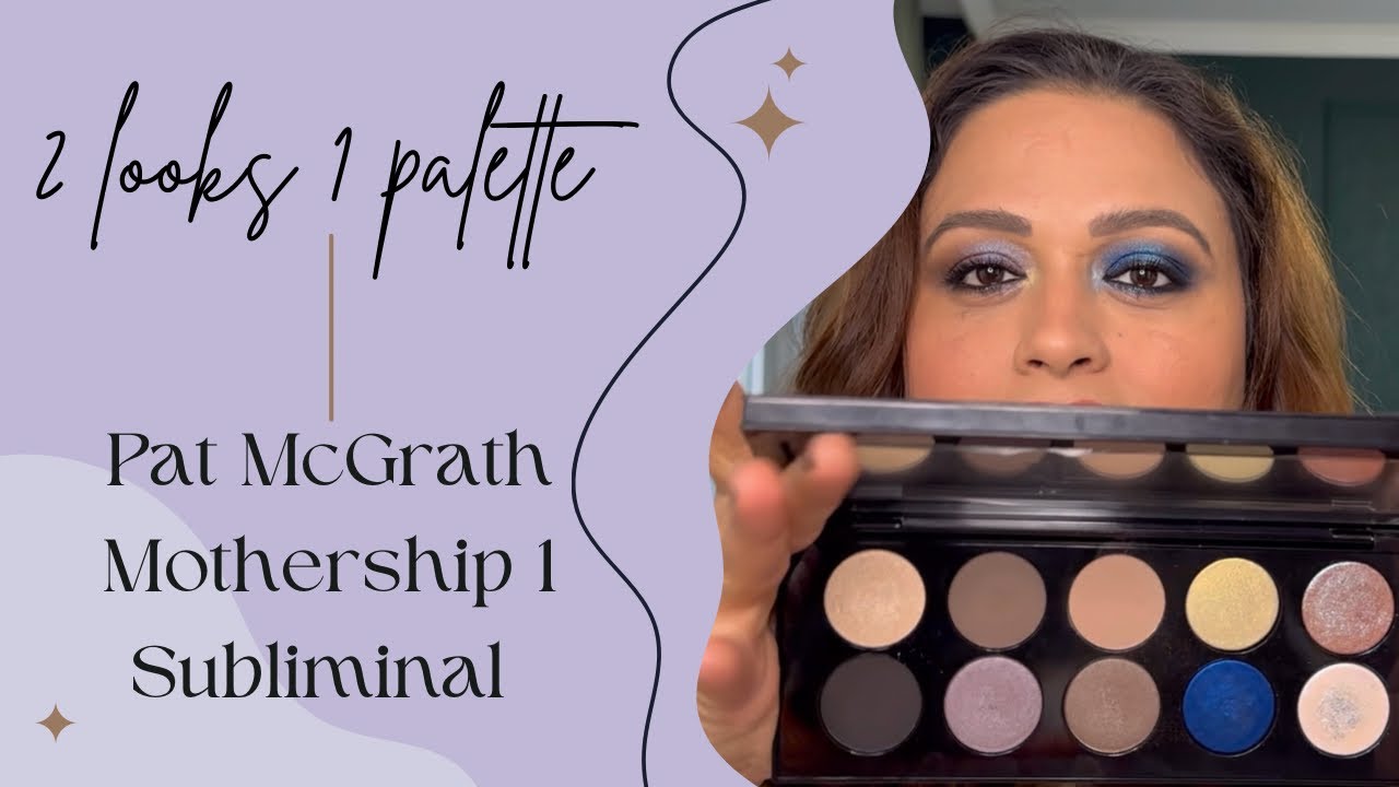 Pat McGrath Mothership 1 Subliminal Eyeshadow Palette - 2 Looks 1 Palette