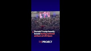 Full Donald Trump heavily booed during national anthem at US Open Update