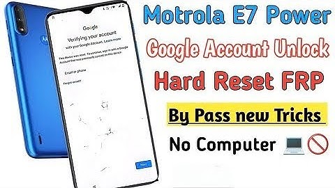 MOTO E7 FRP BYPASS WITHOUT PC 💯# ANDROID 10/# 2025 NEW TRICK ACCOUNT REMOVE WITHOUT PC #