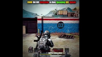 CODM Old ADS Animations vs New Upcoming ADS Update