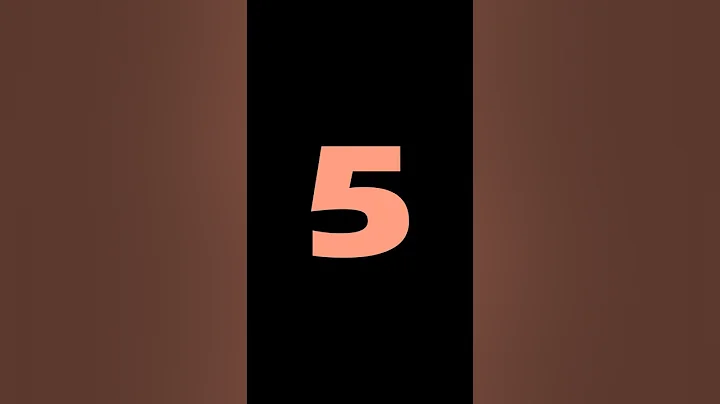 5 Second Countdown Timer With Sound Effect #countdown  #animation #timer #shorts #5seconds #tiktok
