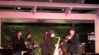Boney James and Rick Braun perform "Grazin in the Grass" live at the Jeff Golub benefit concert chords