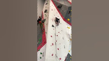Bad lead climbing fall