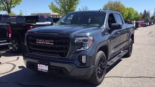 Dark Sky Metallic 2019 GMC Sierra 1500 4WD Crew Cab Elevation Review Oshawa null - Mills Motors Buic