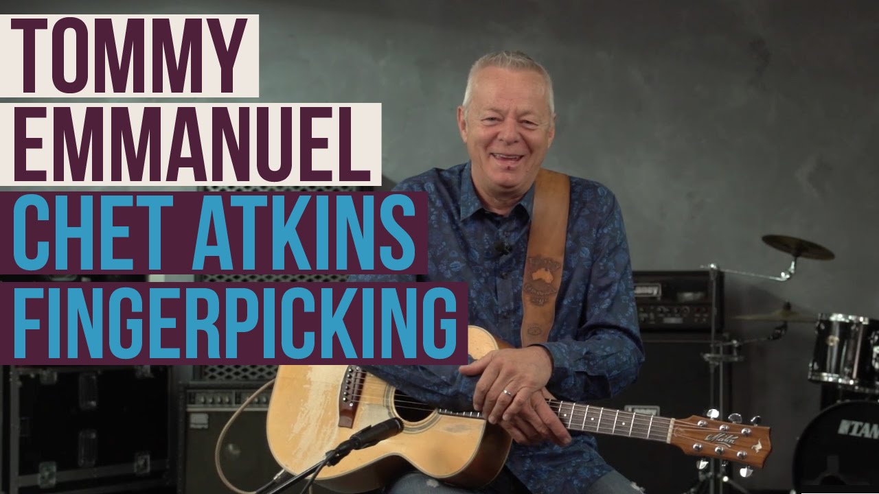Tommy Emmanuel Lesson - How to Fingerpick Like Chet Atkins