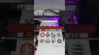 3D TPU UV Ink&Meterial Latest Test By YINGHE CHINA Screenshot Your Favorite Team Patch of FIFA2026