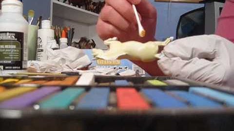 Customizing Model Horses-How to pastel