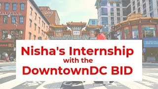DowntownDC BID Marketing & Comms Internship Recap