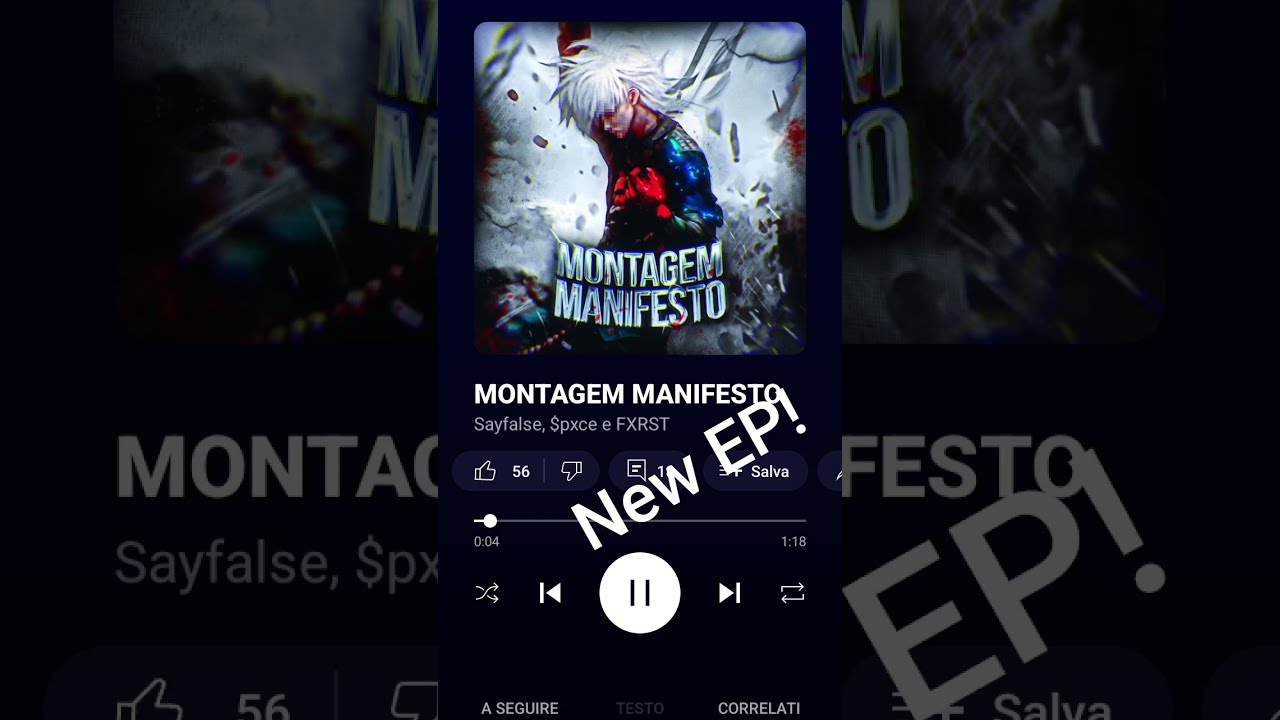 SAYFALSE WELL DONE! GOOD EP! MONTAGEM MANIFESTO