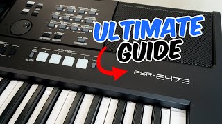 Setup Voices & Rhythm Accompaniment on Yamaha PSR-E473 & PSR-EW425 screenshot 5