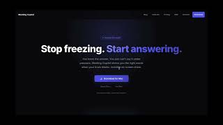 Meeting Copilot — AI assistant for live interviews (demo)