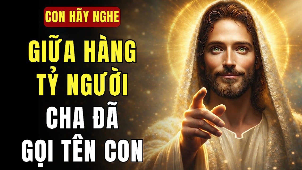 🔴 GIỮA HÀNG TỶ NGƯỜI – CHA ĐÃ GỌI TÊN CON | THÔNG ĐIỆP TỪ CHÚA