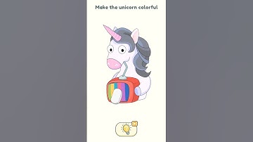 Make the unicorn colorful #dop2