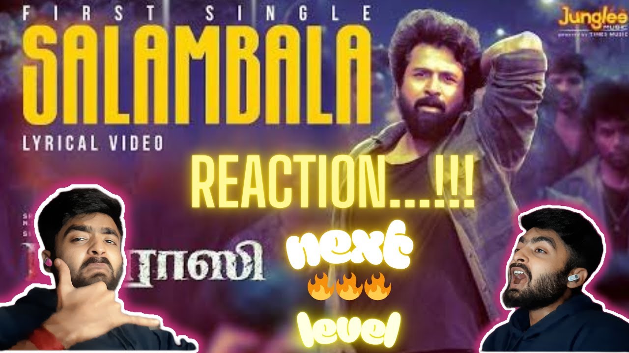 Salambala Song Madharaasi , Anirudh | Sai Abhyankar ( REACTION!! )