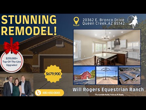20362 E Bronco Dr, Queen Creek, AZ home video tour