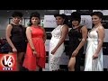 Page 3 people at mirrors salon app launch event  hyderabad  v6 news