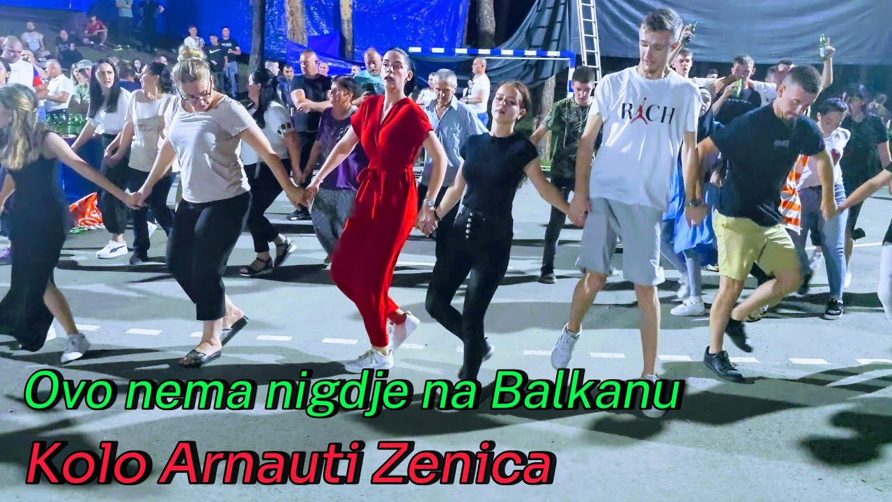 Ovo nema nigdje na Balkanu 💃🕺🎉 - Najveće Kolo u Arnautima kod Zenice - Gost Hule (18.06.2024.).