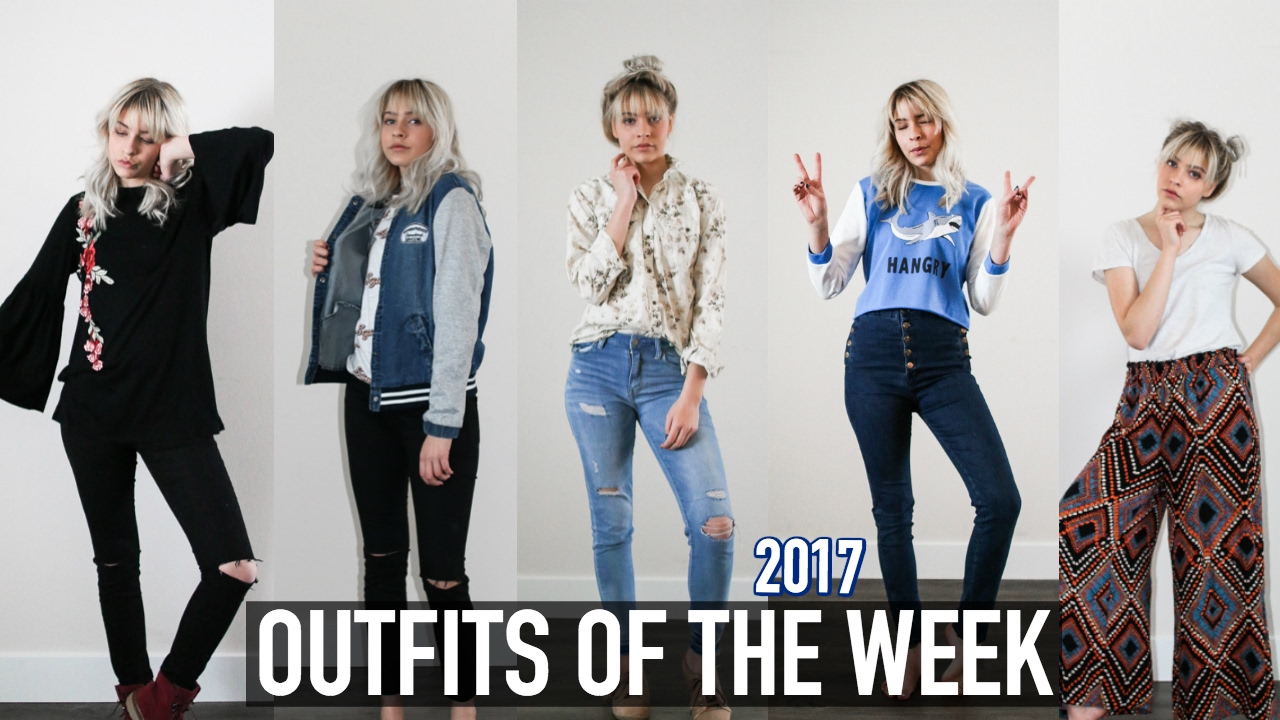 OUTFITS OF THE WEEK For School 2017!