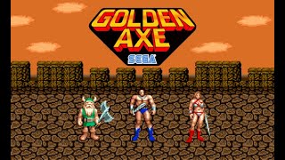 Golden Axe SEGA Genesis Arcade 2 Players Full Game 4K PS5