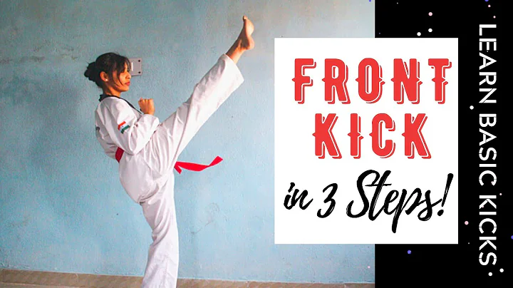 How to do Front Snap Kick/Ap Chagi for Beginners | Martial Arts - Taekwondo