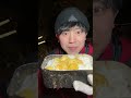 【最高】ほかほかご飯にウニ【キャンプ飯】