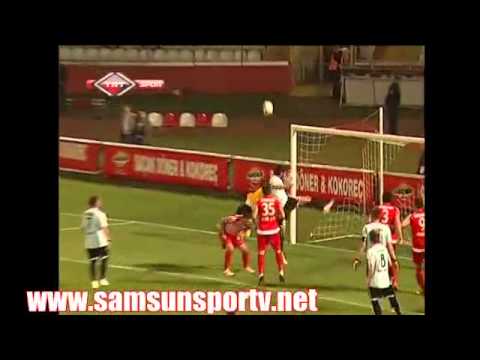 PTT 1.LİG - Samsunspor 2-1 Manisaspor  ÖZET