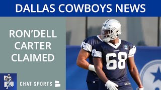 Cowboys News: Dallas Signs Ron’Dell Carter, Pass On Takk McKinley + Tyrone Crawford On COVID-19 List