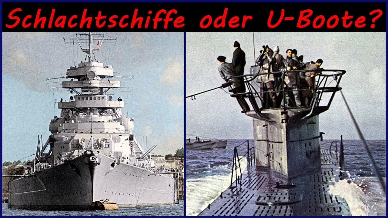 Großadmiräle der Kriegsmarine Erich Raeder vs Karl Dönitz ...